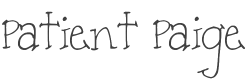 Patient Paige Font preview