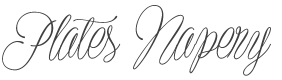 Plates Napery Font preview