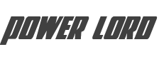 Power Lord Condensed Italic style