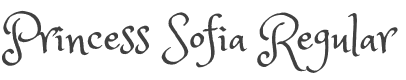 Princess Sofia Font preview