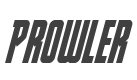 Prowler Condensed Italic style