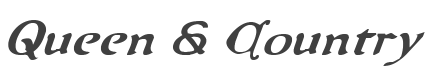 Queen & Country Italic style