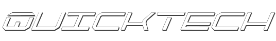 QuickTech Shadow Italic style