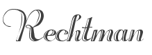 Rechtman Font preview