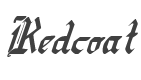 Redcoat Condensed Italic style