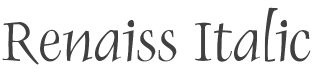 Renaiss Italic