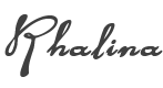 Rhalina Bold Expanded Italic style