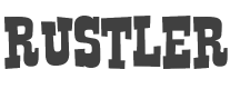 Rustler Font preview