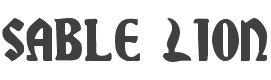 Sable Lion Font preview