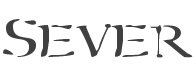 Sever Font preview