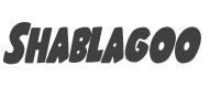 Shablagoo Condensed Italic style