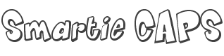 Smartie CAPS Font preview