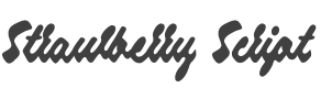 Strawberry Script Font preview