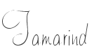 Tamarind Font preview