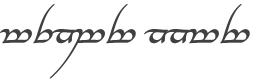 Tengwar Annatar Alt Bold Italic style