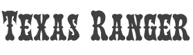 Texas Ranger Font preview