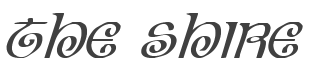 The Shire Italic style