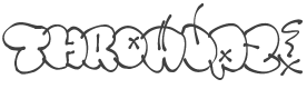 Throwupz Font preview