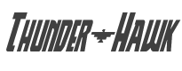 Thunder-Hawk Condensed Italic style