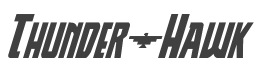 Thunder-Hawk Italic style