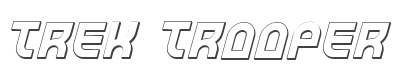 Trek Trooper 3D Italic style