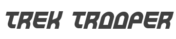 Trek Trooper Bold Italic style