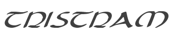 Tristram Expanded Italic style