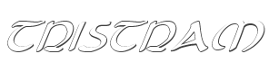 Tristram Shadow Italic style