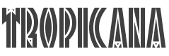 Tropicana NF Font preview