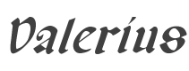 Valerius Italic style