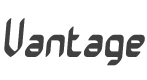 Vantage BRK Font preview