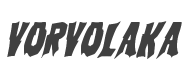 Vorvolaka Condensed Italic style