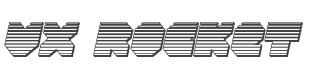 VX Rocket Chrome Italic style