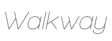 Walkway Oblique style