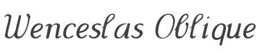 Wenceslas Oblique style