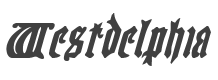 Westdelphia Bold Italic style