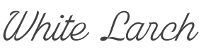 White Larch Font preview