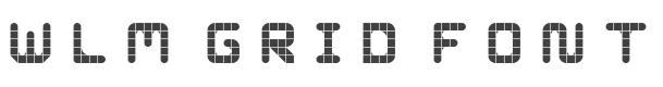 WLM Grid Font Bold style