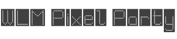 WLM Pixel Party Black Squares style