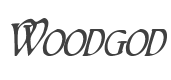 Woodgod Condensed Italic style