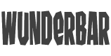 Wunderbar Font preview