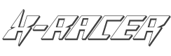 X-Racer 3D Italic style
