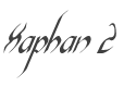 Xaphan 2 Condensed Italic style