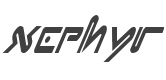 Xephyr Condensed Italic style