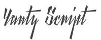 Yanty Script