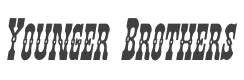 Younger Brothers Bold Italic style