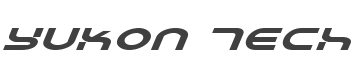 Yukon Tech Expanded Italic style