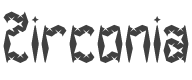 Zirconia BRK Font preview